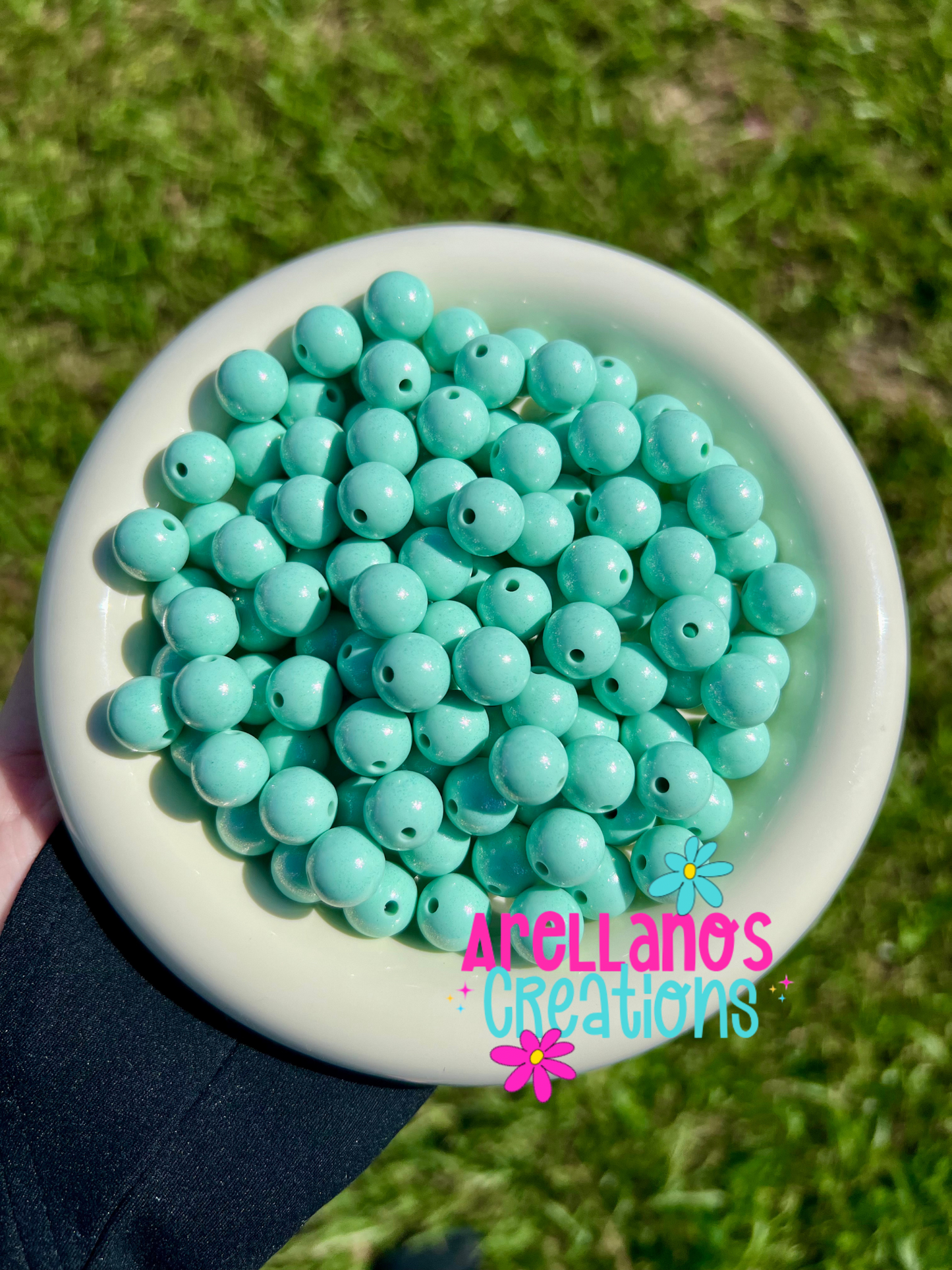 12mm opal silicone beads