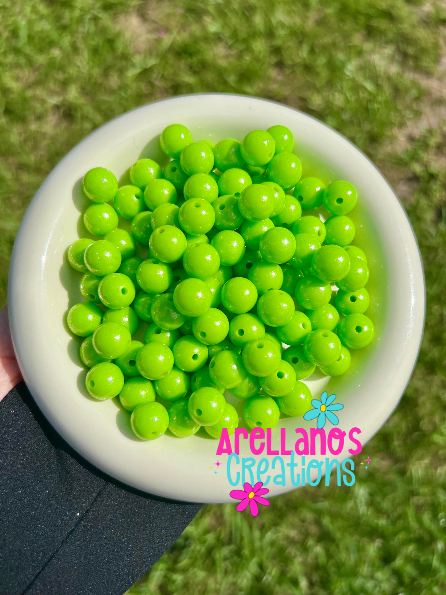 12mm opal silicone beads
