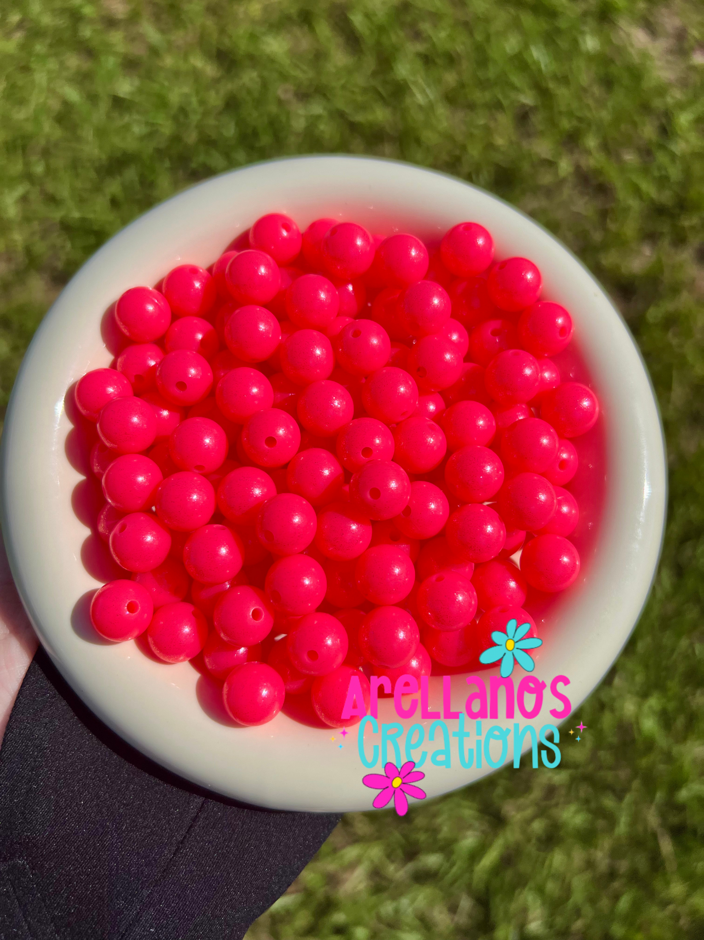 12mm opal silicone beads