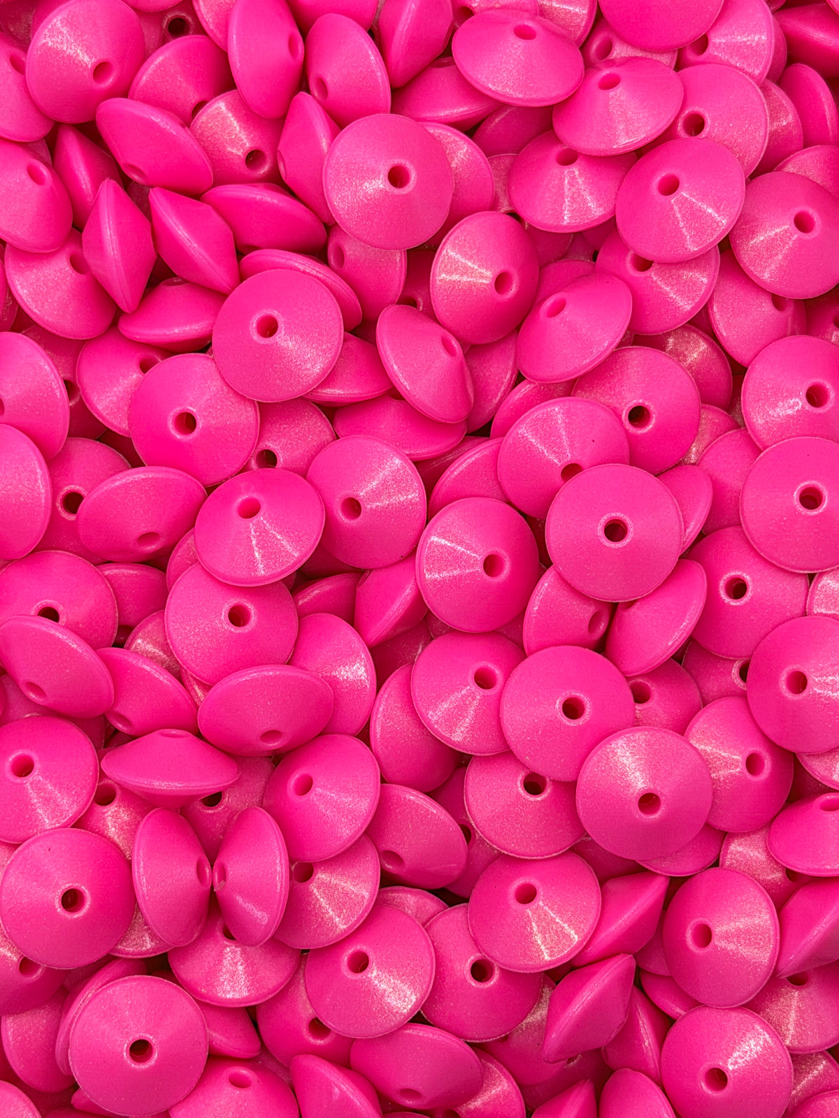15mm Opal Silicone Lentil Spacers (1ct) CUSTOM