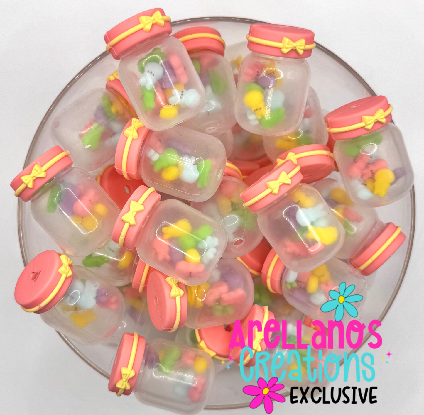 3D Easter Bunny Jar EXCLUSIVE Focal