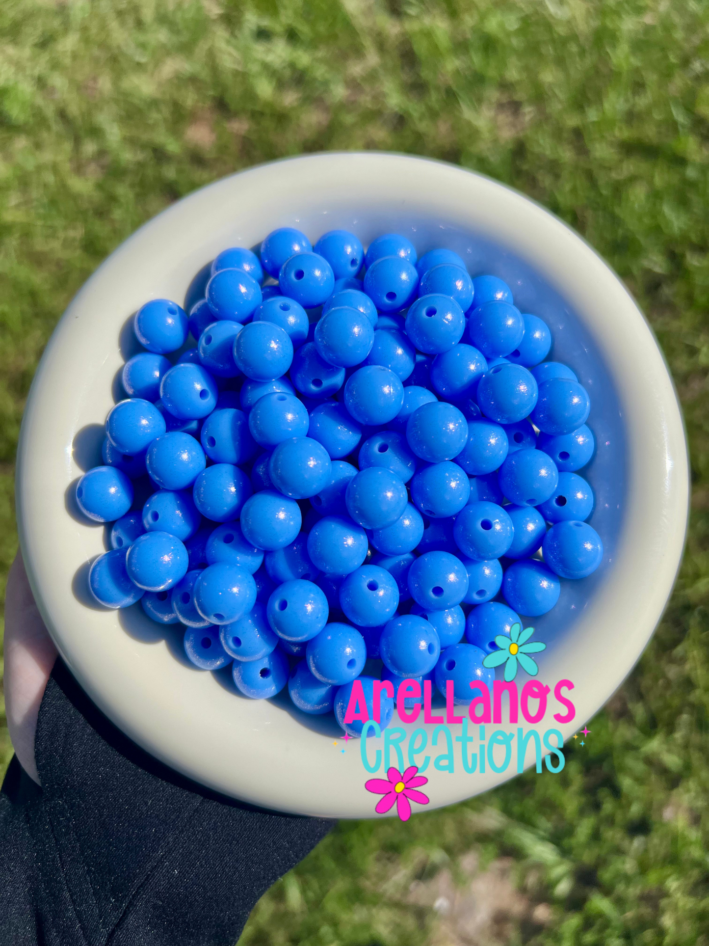 12mm opal silicone beads