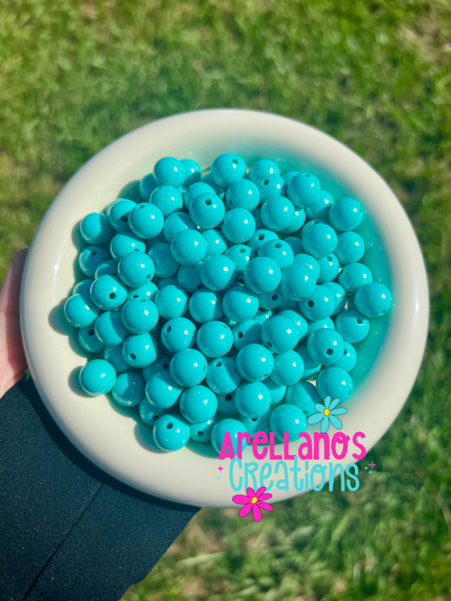 12mm opal silicone beads