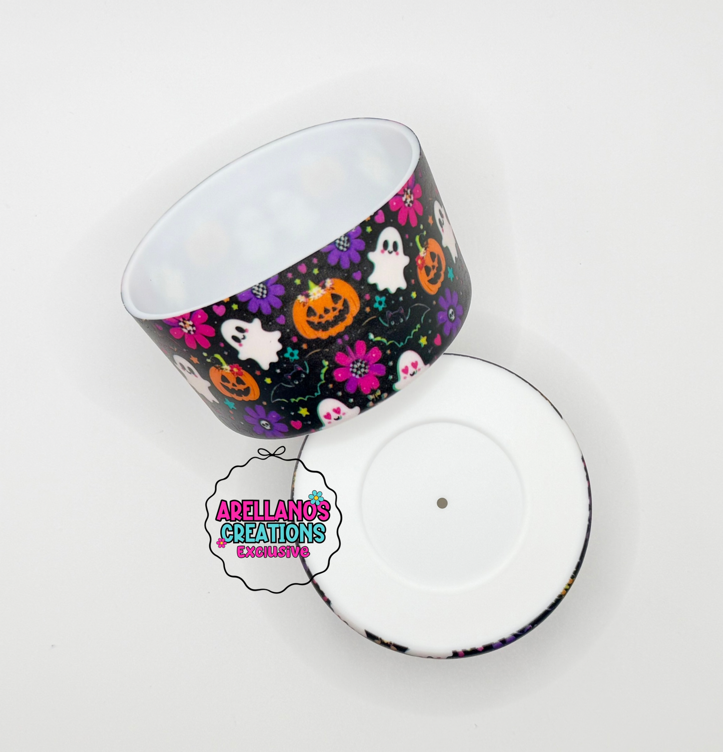 Neon Pumpkins & Petals Silicone Tumbler Boot EXCLUSIVE (1ct)