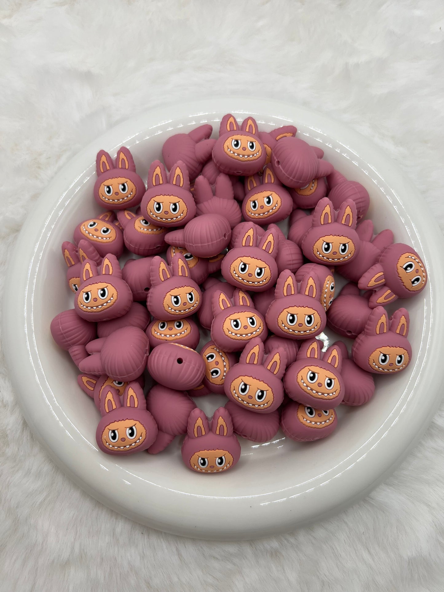 3D labu head (mauve) focal