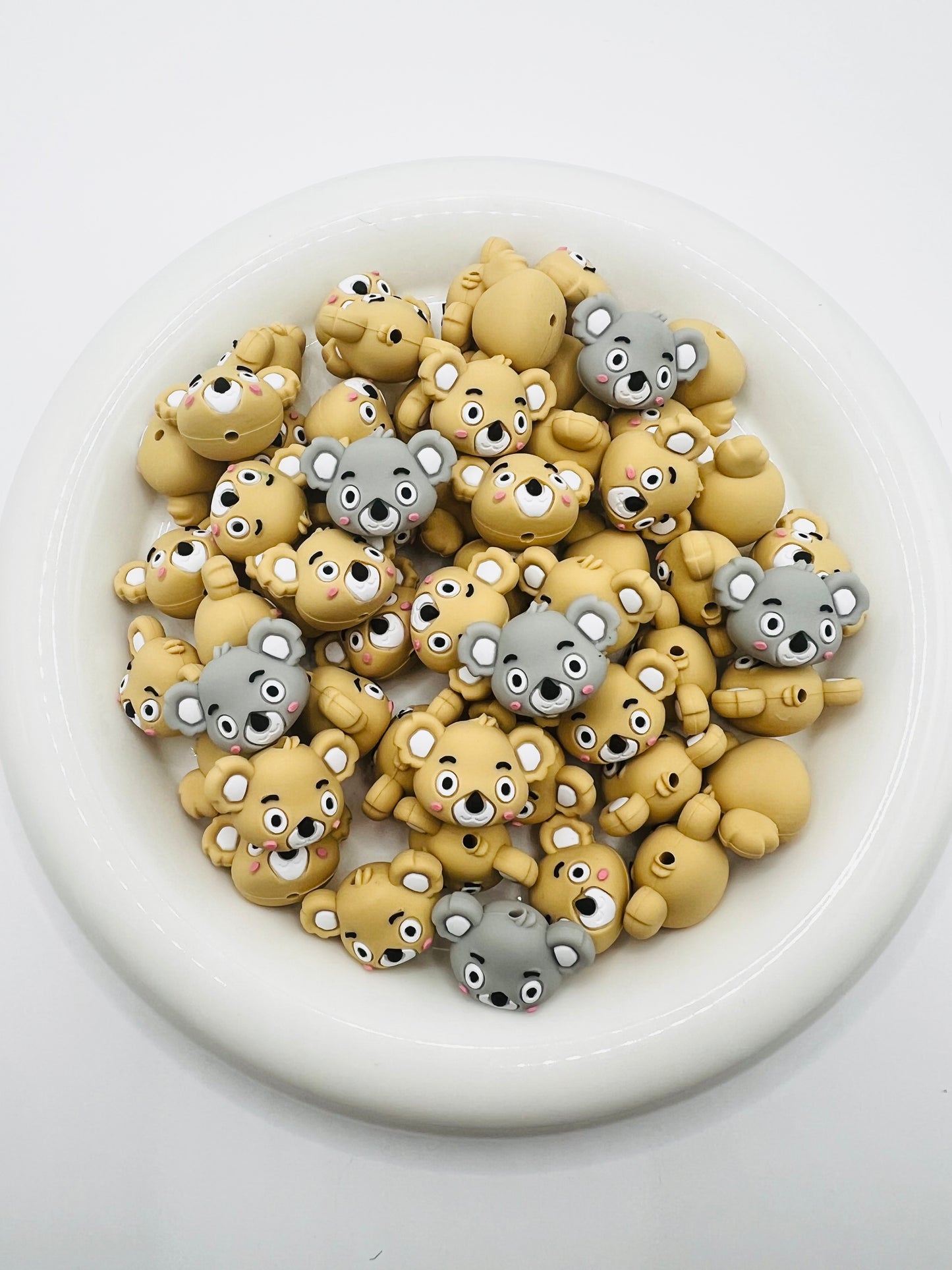 3D koala head focals