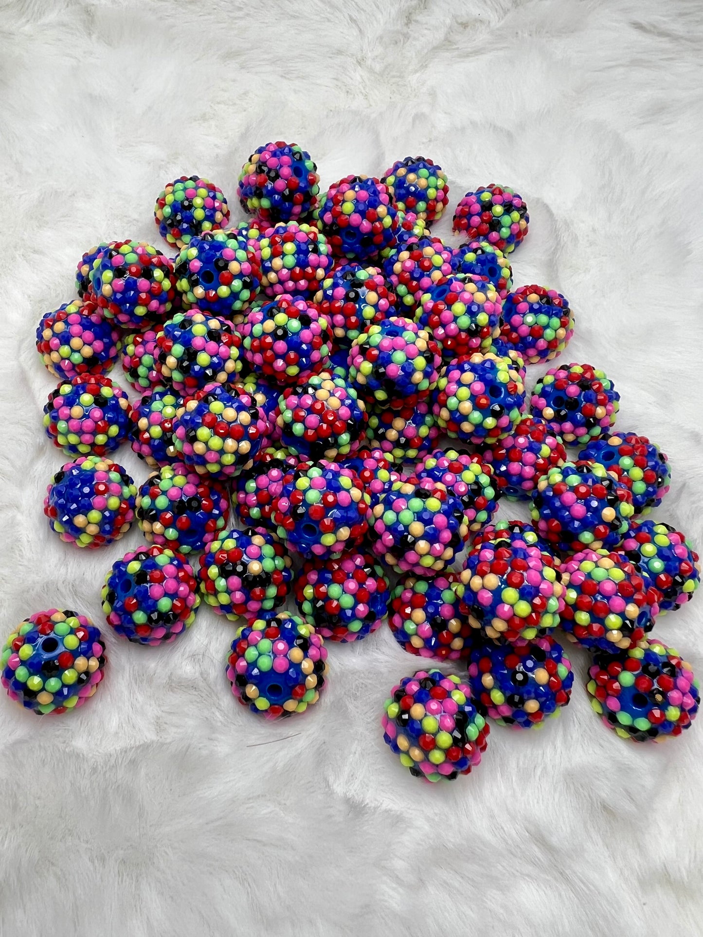 Nerd clusters 20mm rhinestone beads (sold individually)