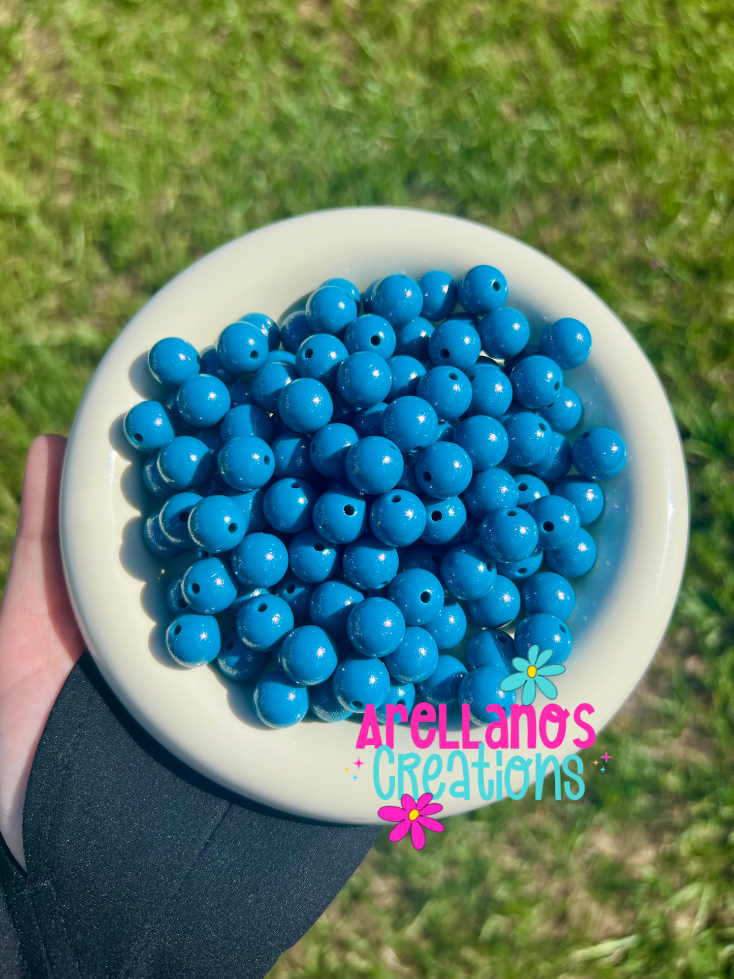 12mm opal silicone beads