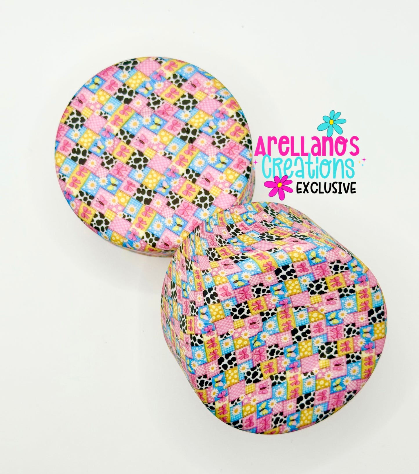 Girly Cow Print Patchwork Silicone Tumbler Boot (1ct) EXCLUSIVE