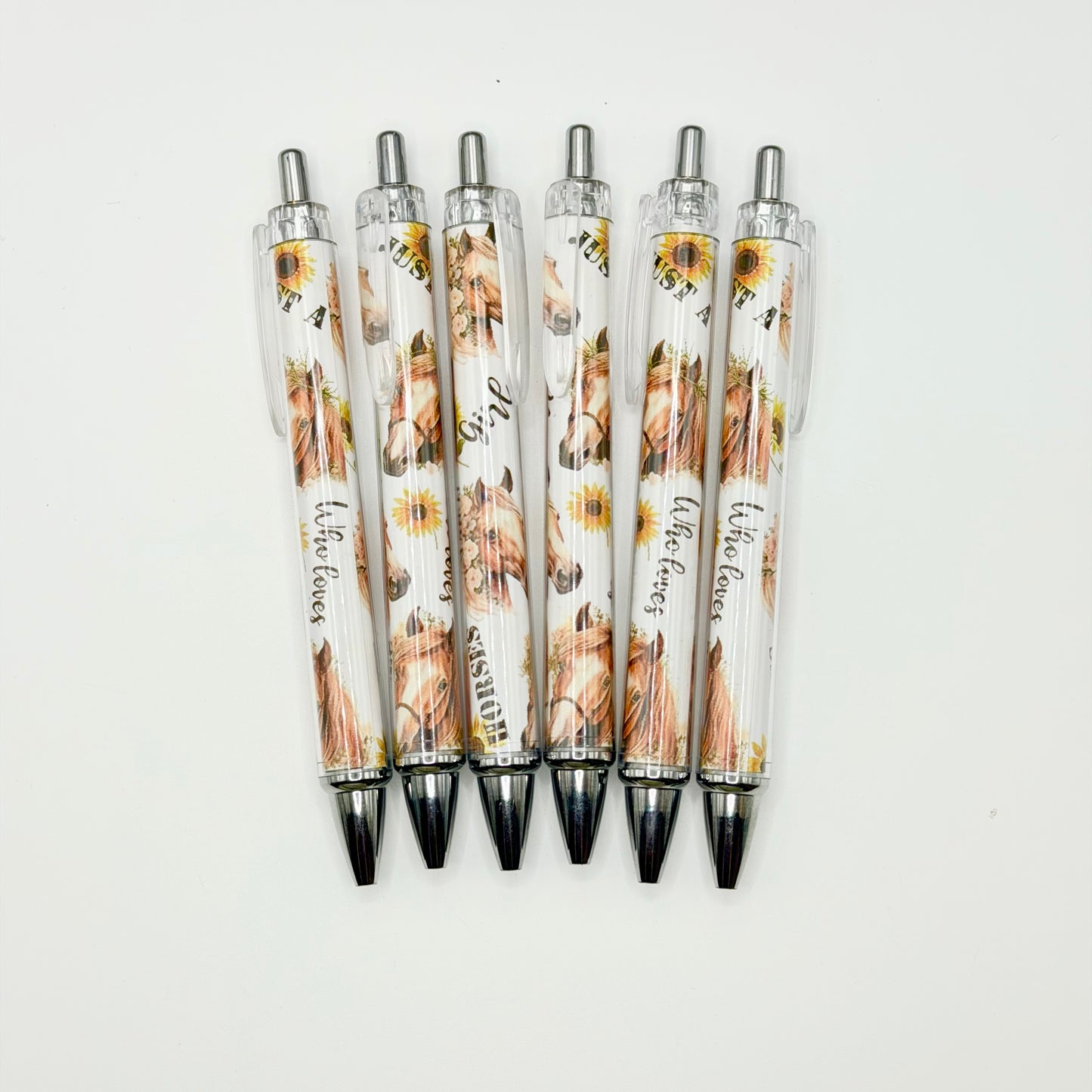 Just A Girl Who Loves Horses Ball Point Pen (1ct)