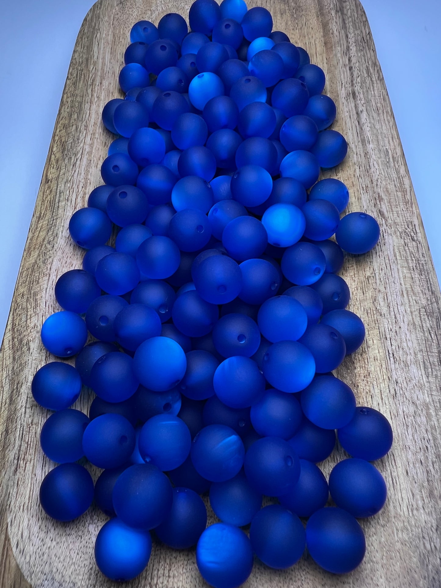 Frosted Cat Eye Acrylic Beads 15mm (Pack of 10) 9 Colors
