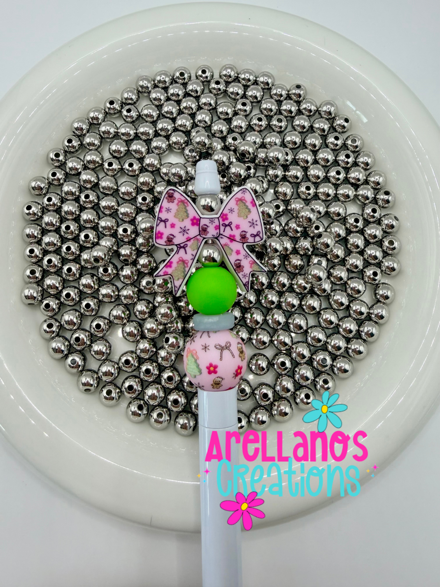7mm metal ball bead spacers (3 different colors) SOLD INDIVIDUALLY