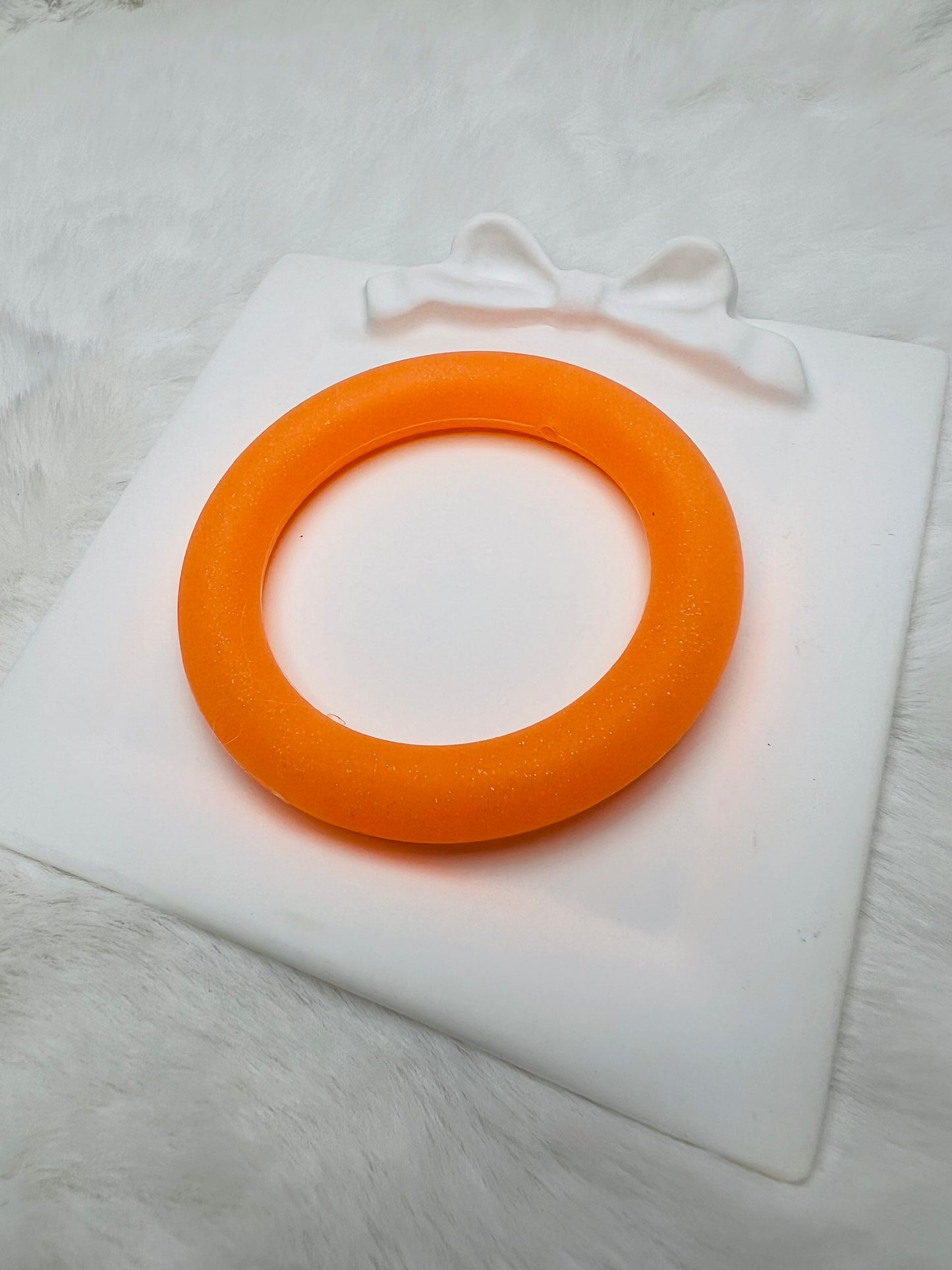 Glitter 65mm silicone rings (7 colors)