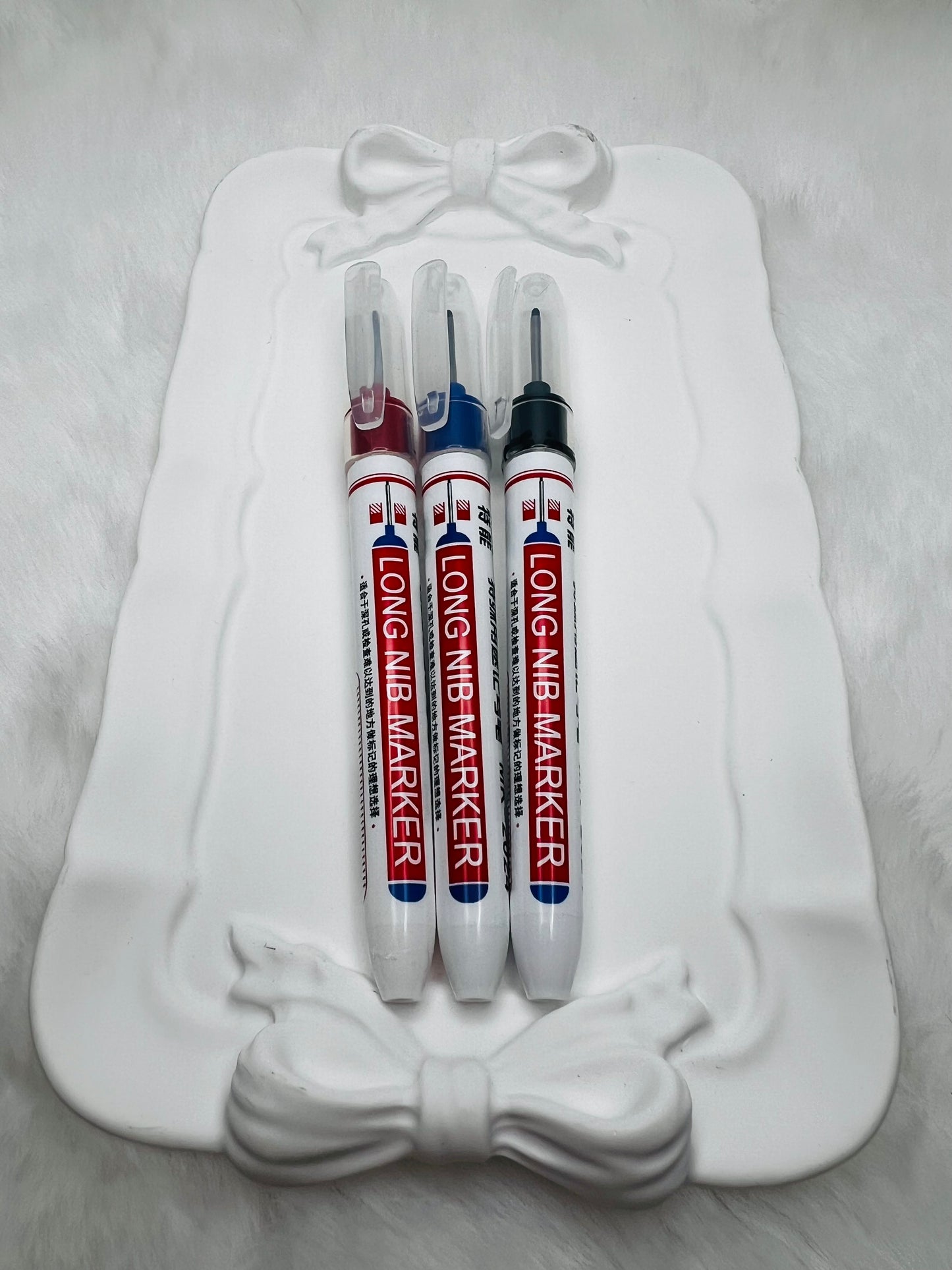 Long nib marker pens (3 color options)