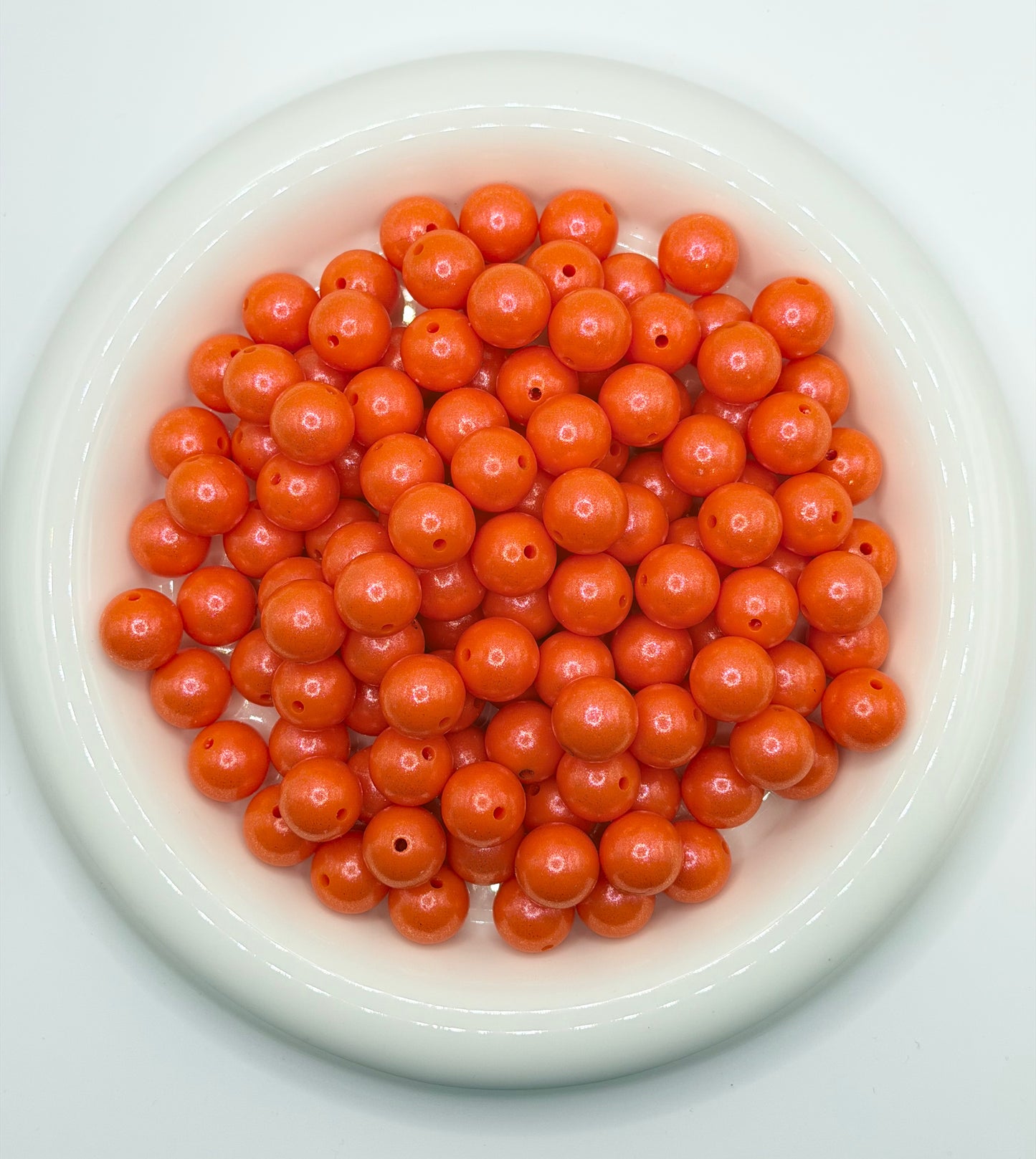 SO-122 15mm orange opal silicone beads