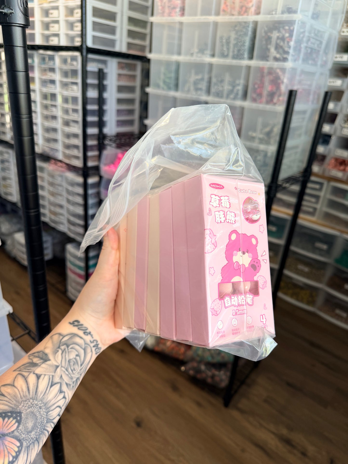 DESTASH | Strawberry Bear & capybara pen boxes (13 boxes total)
