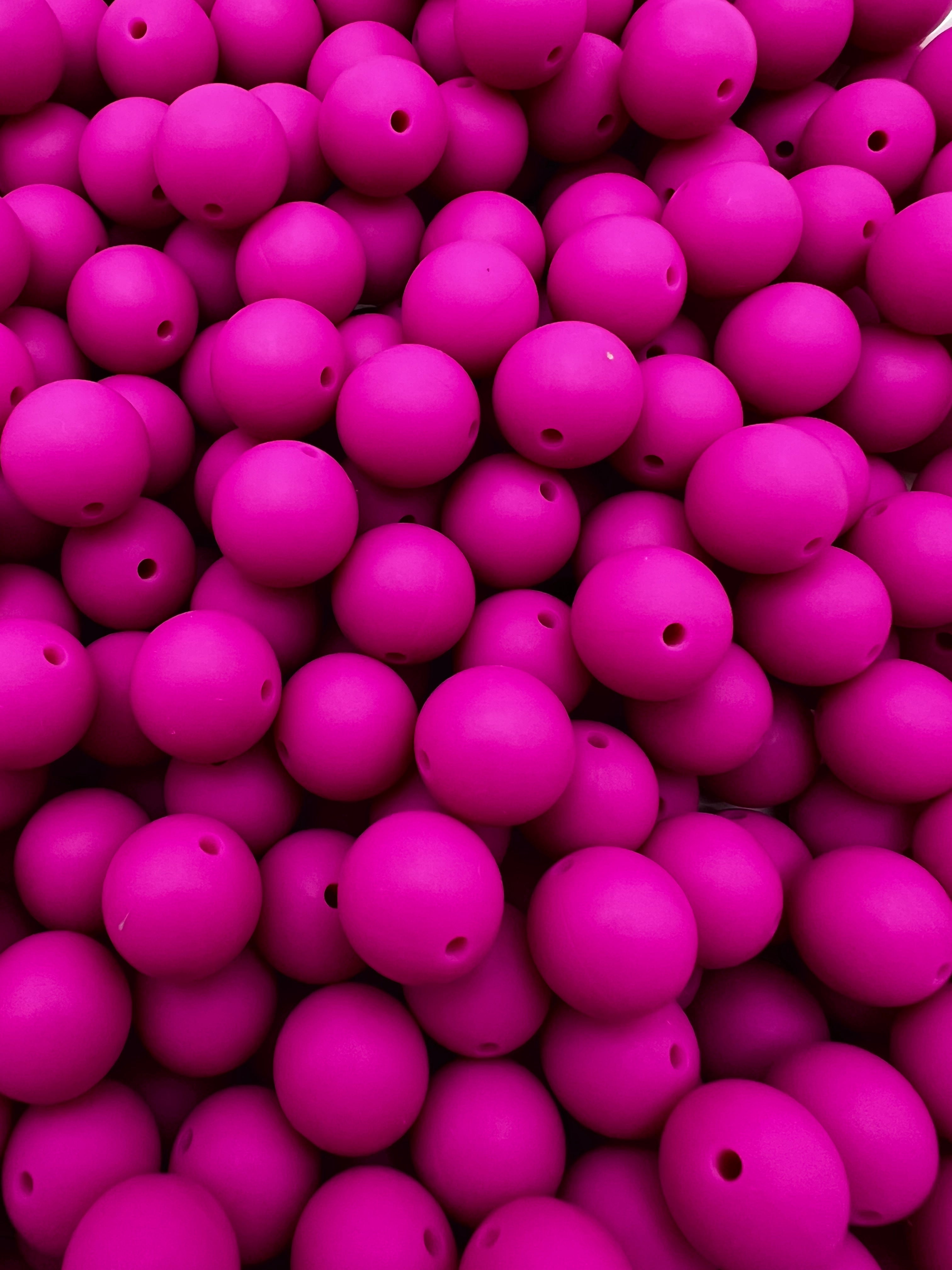 Solid silicone beads – Arellanos Creations