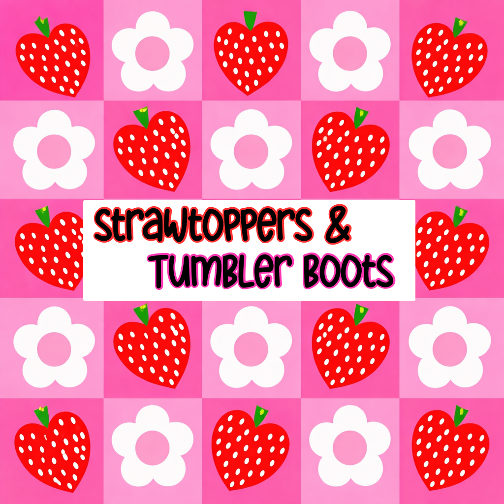 Straw Toppers & Tumbler Boots