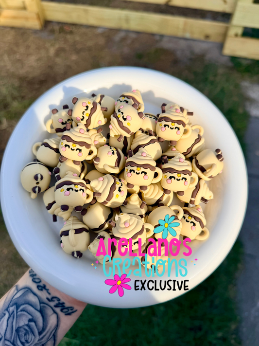 3D mocha sweet cream latte focal EXCLUSIVE collab