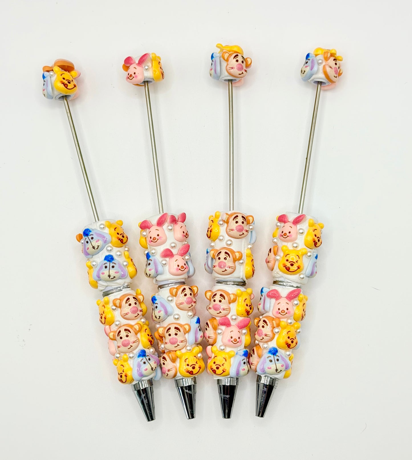 Honey Bear & Pals fancy clay beadable pen (1ct)