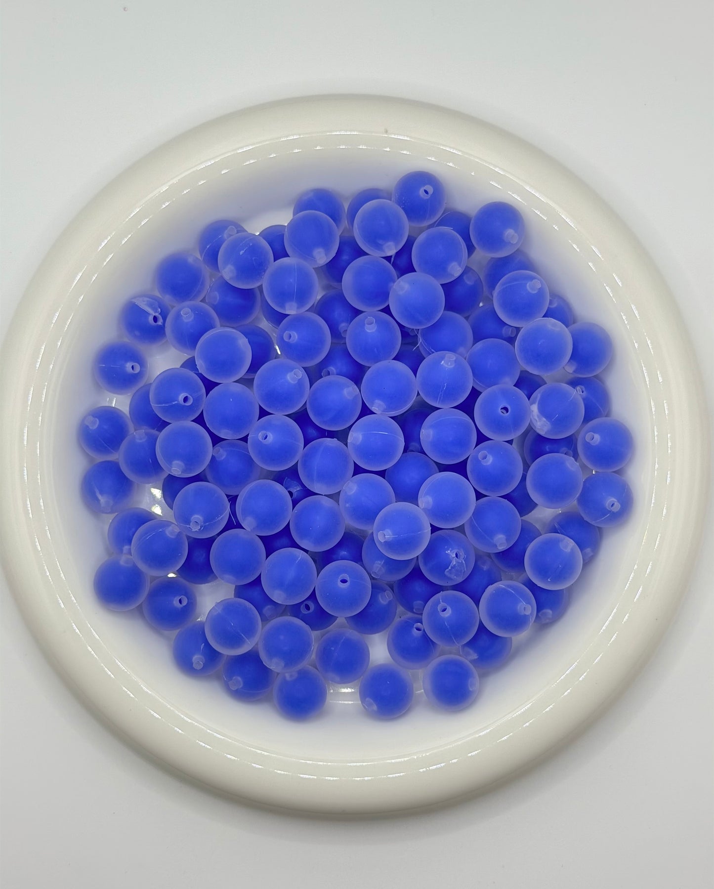 15mm Soft Double Layer Jelly Silicone Beads (1ct)