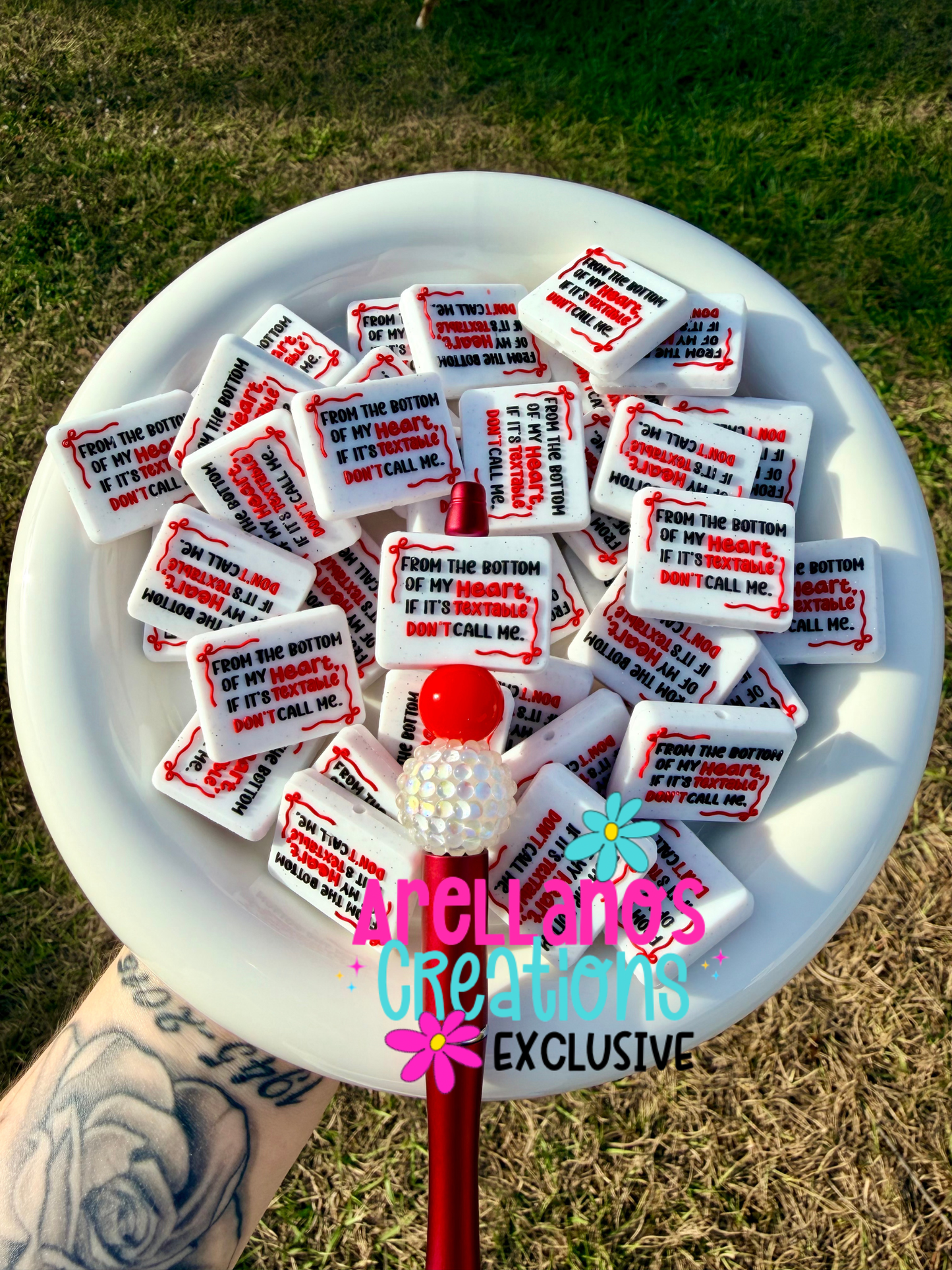 From the bottom of my heart, if it's textable don't call me EXCLUSIVE focal