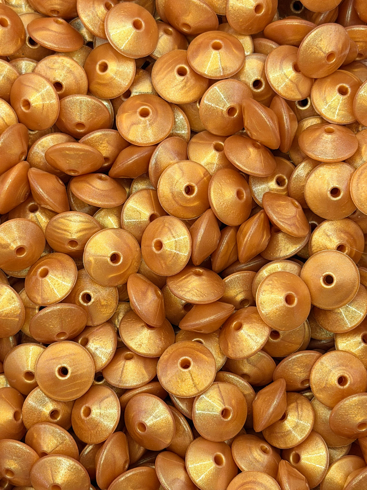 15mm Opal Silicone Lentil Spacers (1ct) CUSTOM