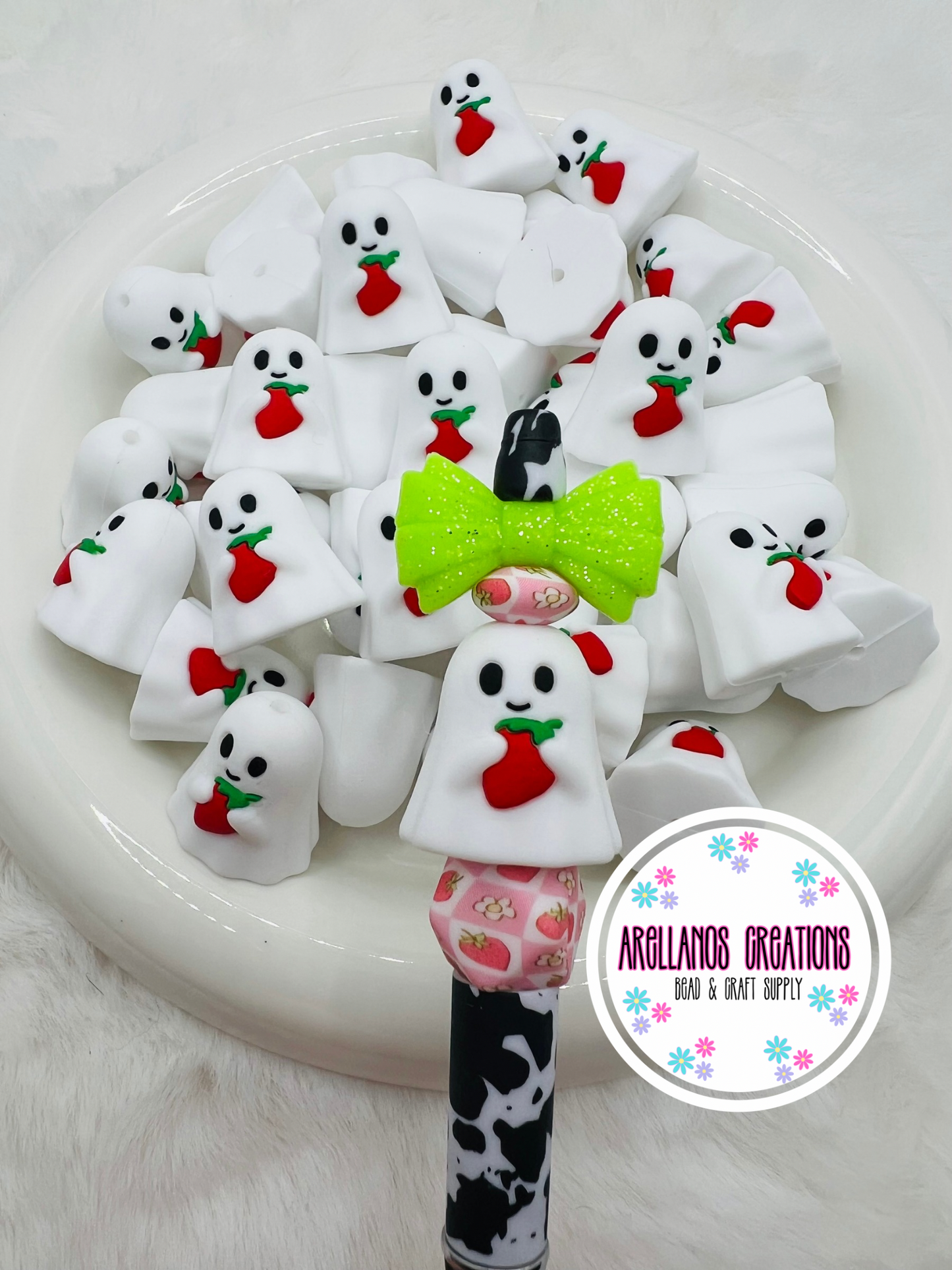 3D Suzy the strawberry ghost EXCLUSIVE focal