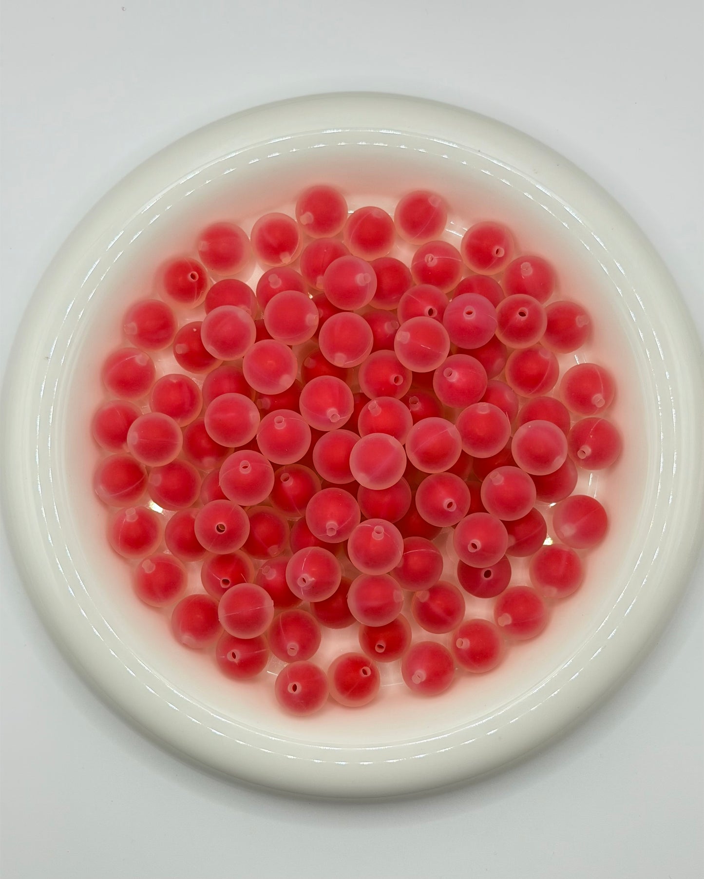 15mm Soft Double Layer Jelly Silicone Beads (1ct)
