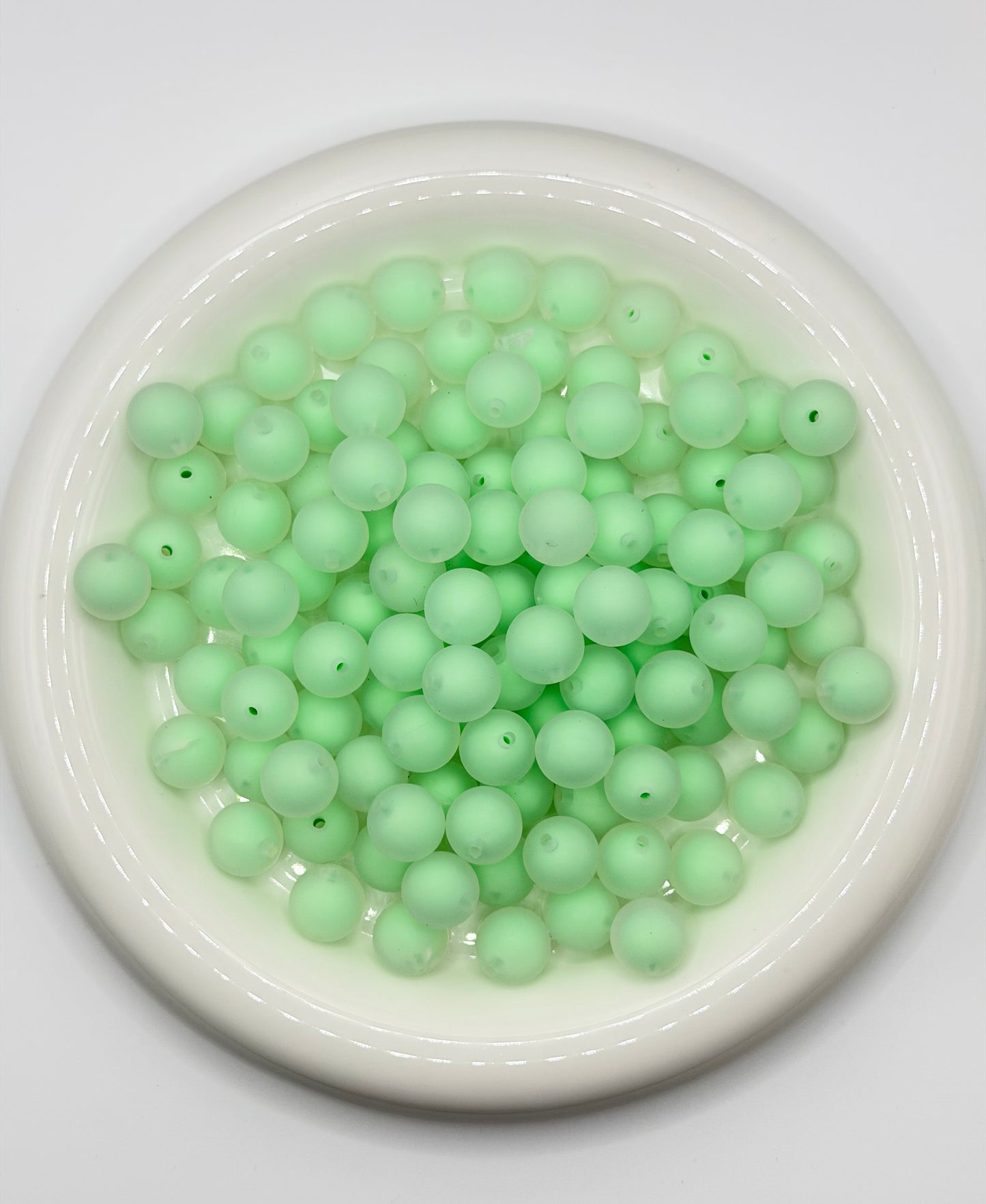15mm Soft Double Layer Jelly Silicone Beads (1ct)