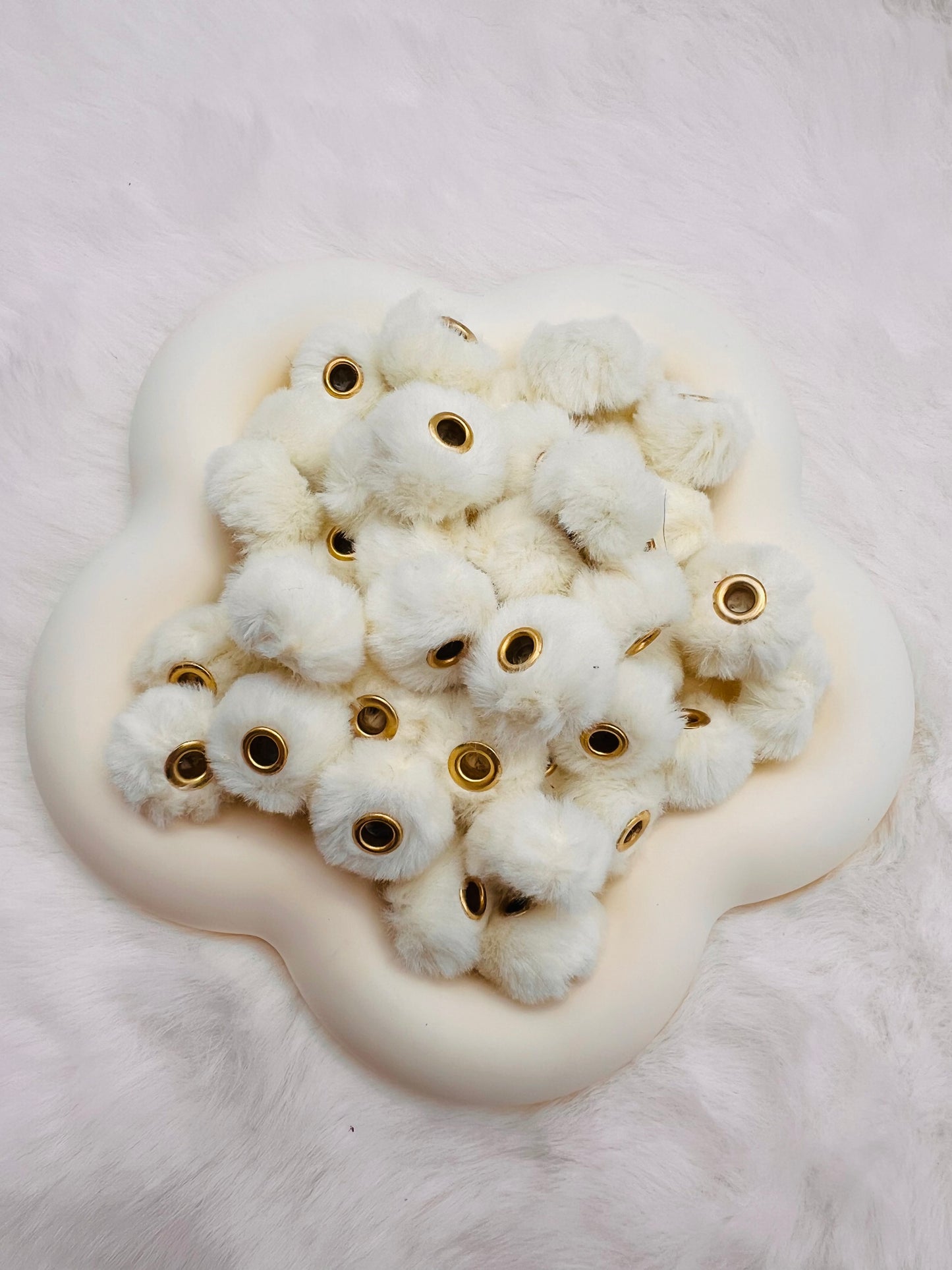 Fluffy spacers (14 colors) NEW COLORS ADDED