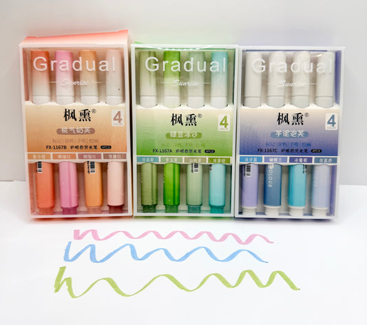 Marker Packs - Wide Tips (4pcs per pack)