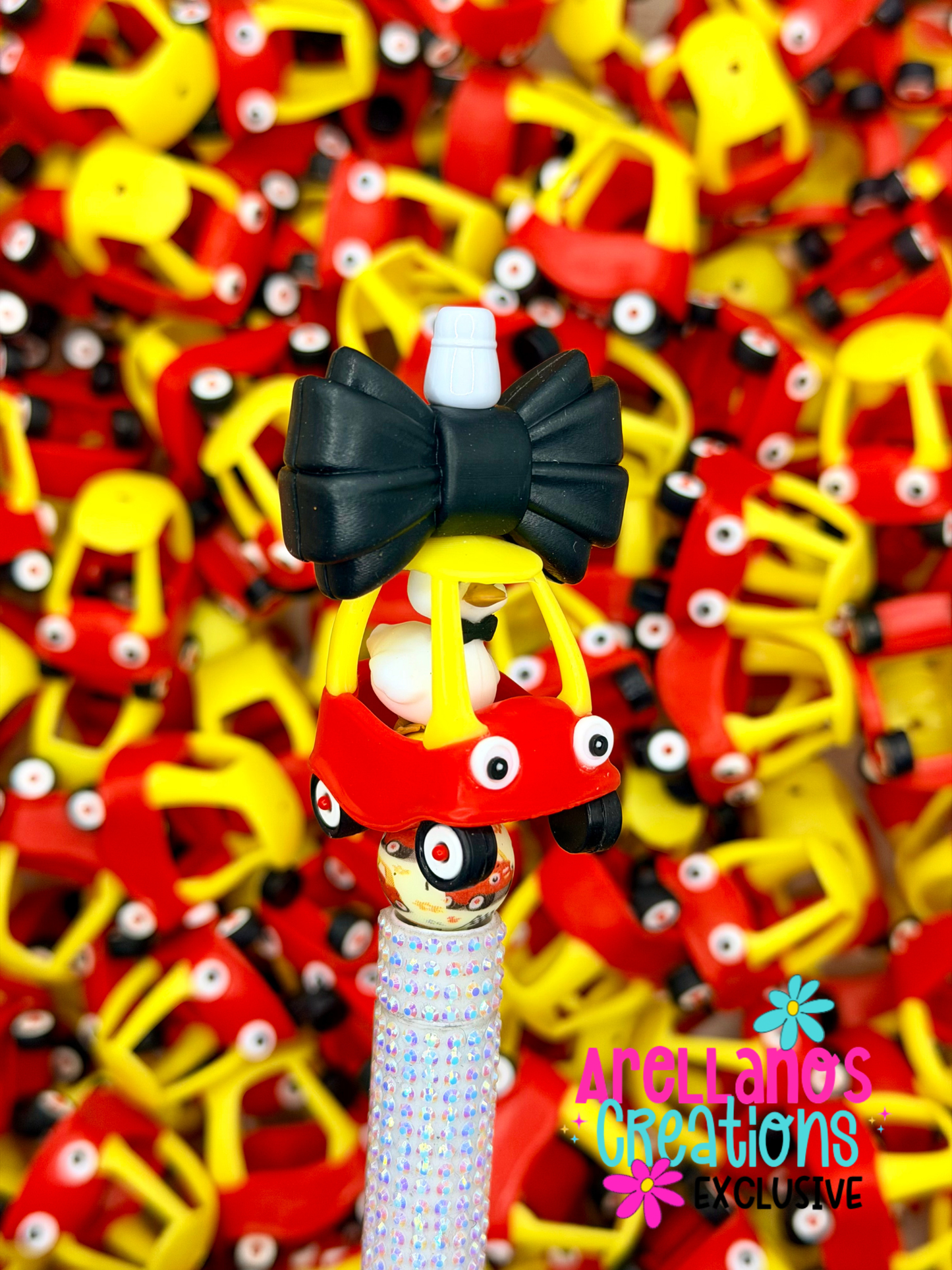 3D Nostalgic Red Little Tike Car Focal EXCLUSIVE