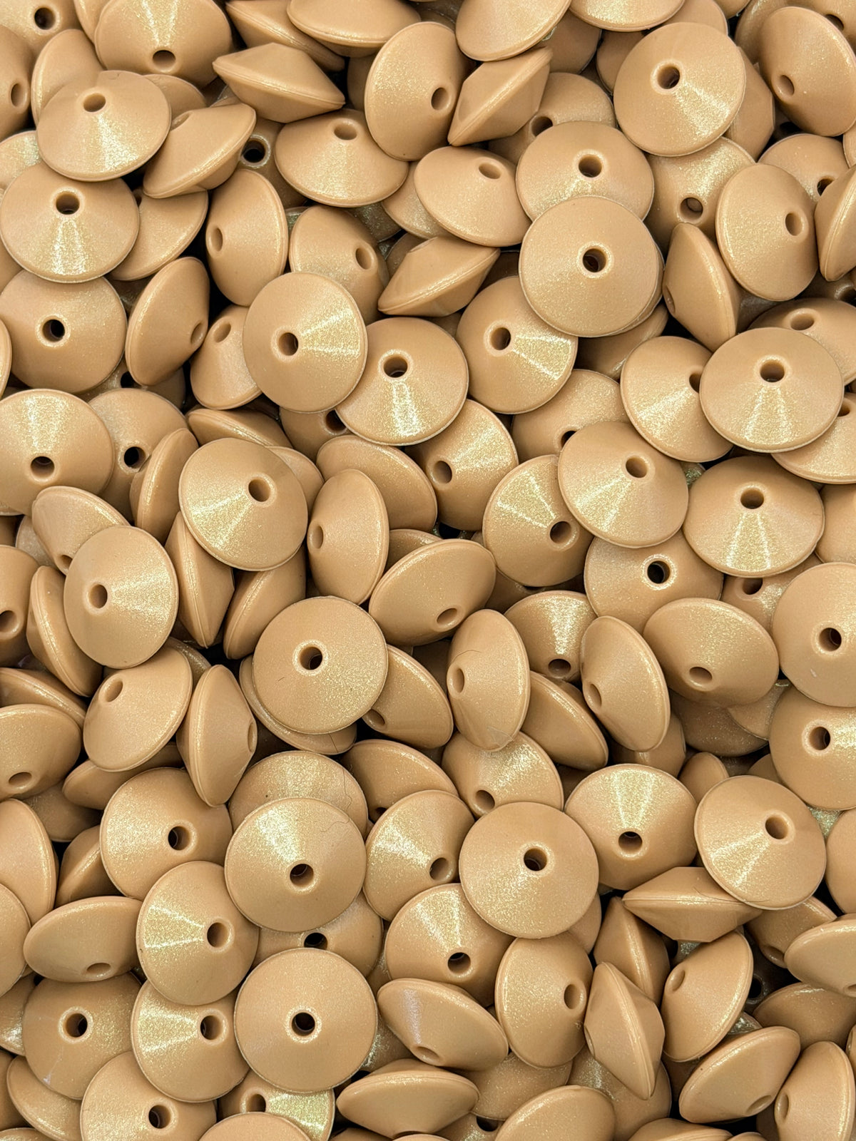 15mm Opal Silicone Lentil Spacers (1ct) CUSTOM
