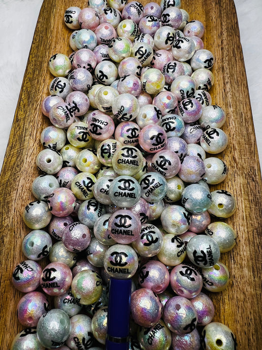CC pearl bead mix 15mm (pack of 10)
