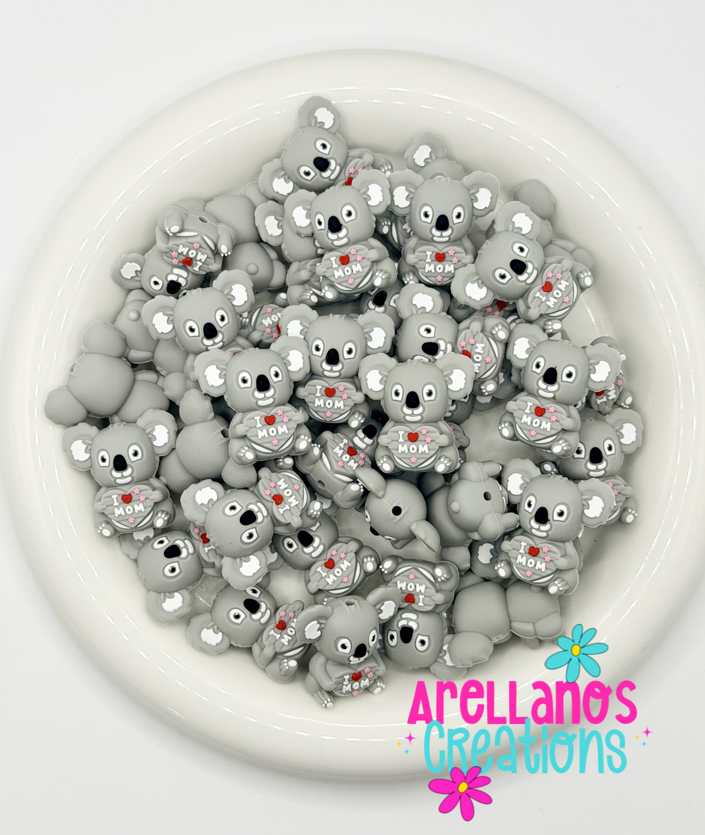 3D I Love Mom Koala Focal