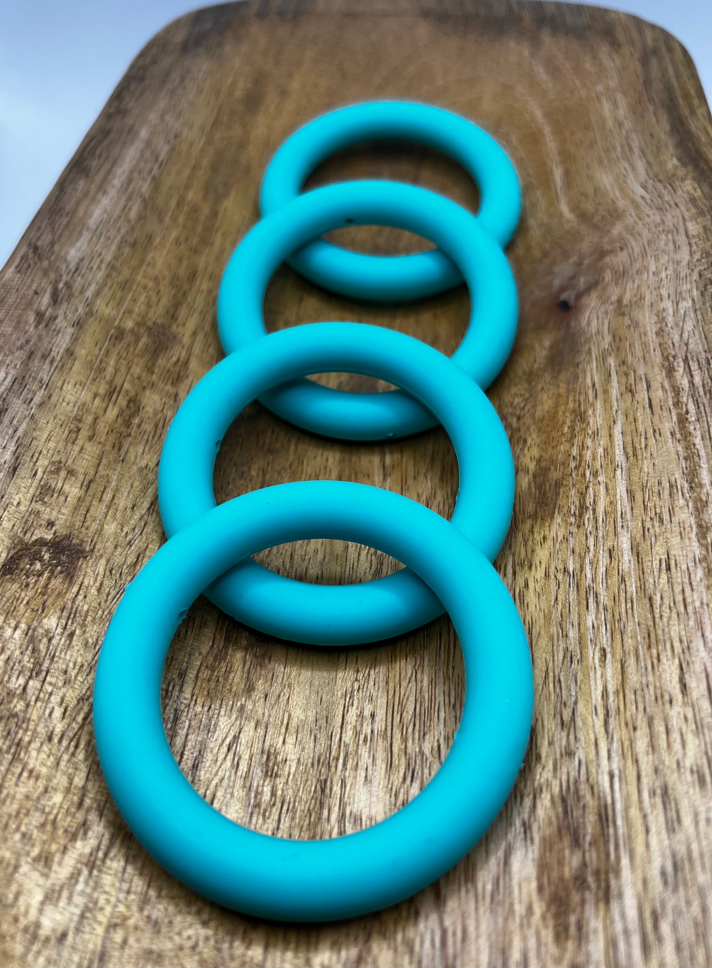 65mm Solid Silicone Rings (4 Colors)