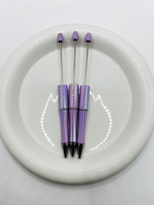 Light purple beadable opal pen