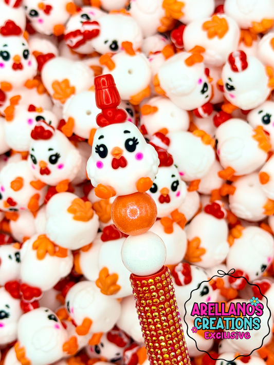3D Celly the Chicken EXCLUSIVE Focal (1ct) W/ Dangling Legs