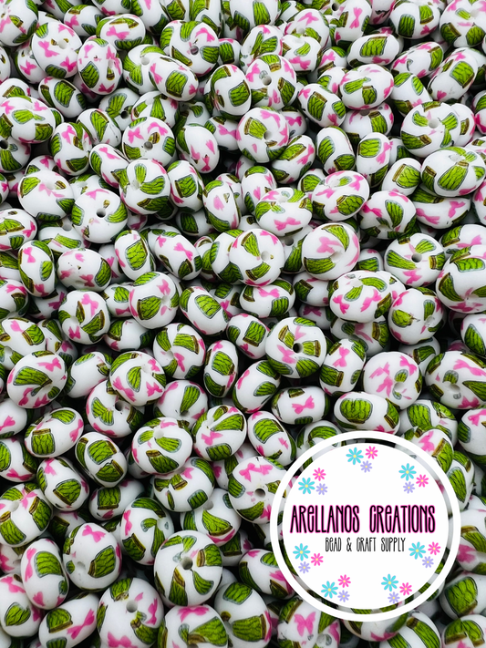 14mm pickles & bows silicone abacus spacers EXCLUSIVE