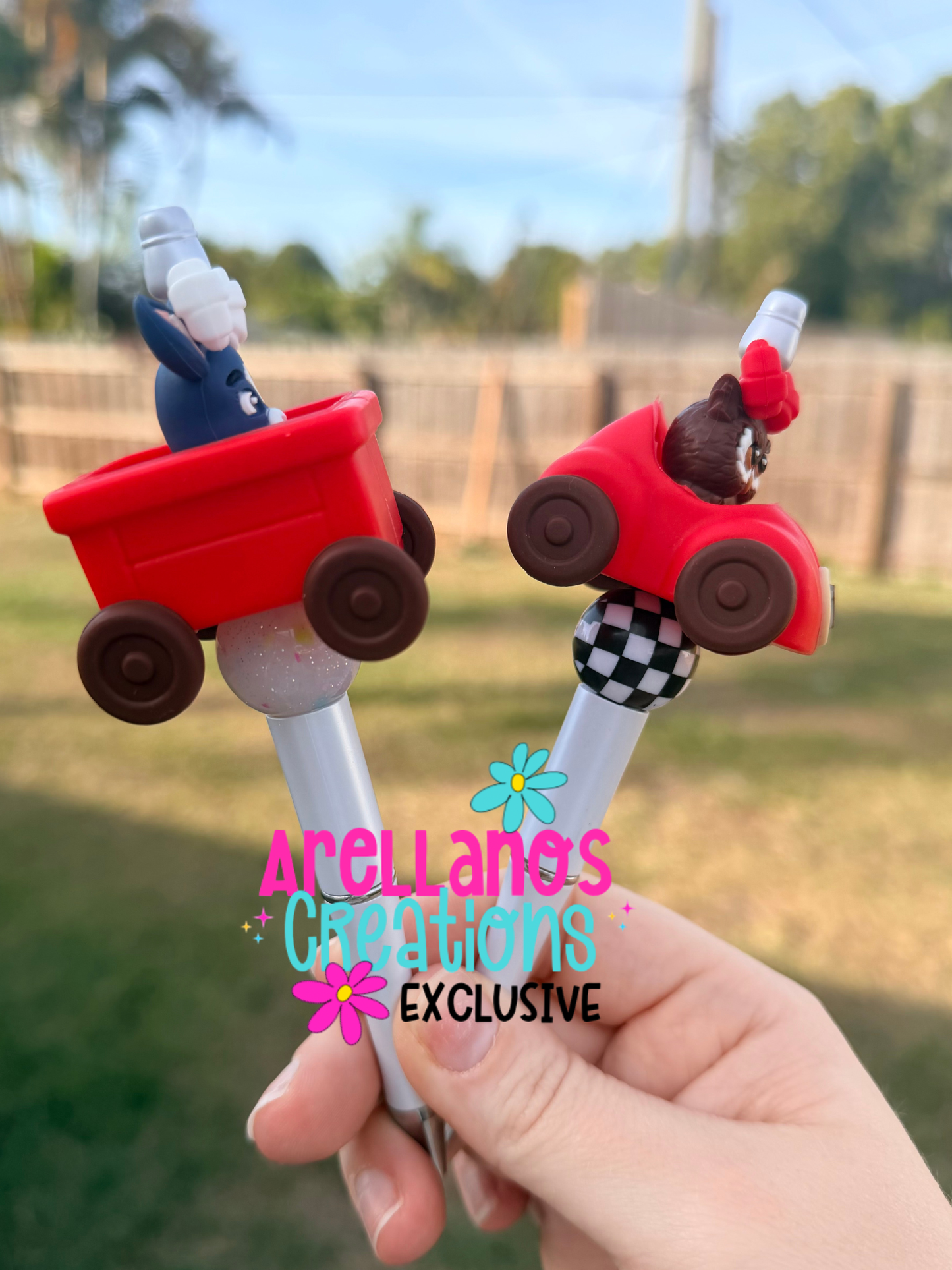 3D Red Wagon EXCLUSIVE Focal