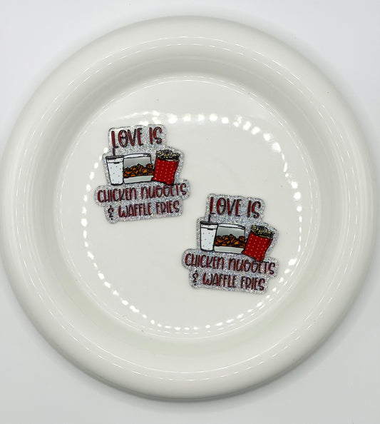 AF-75 Love Is Chicken Nuggets & Waffle Fries