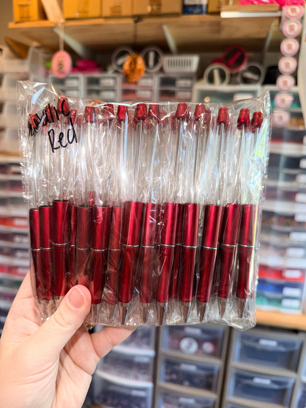 Solid color pens [pack of 50 per color]
