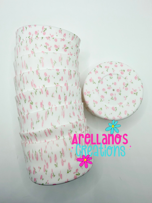 Petite Roses Silicone Tumbler Boot (1PC)