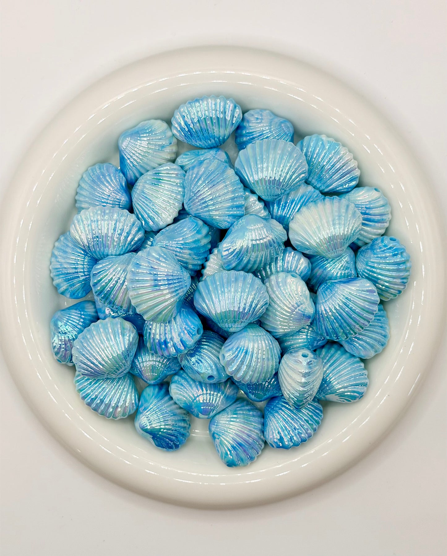 25mm Seashell Acrylic Beads (1PC)