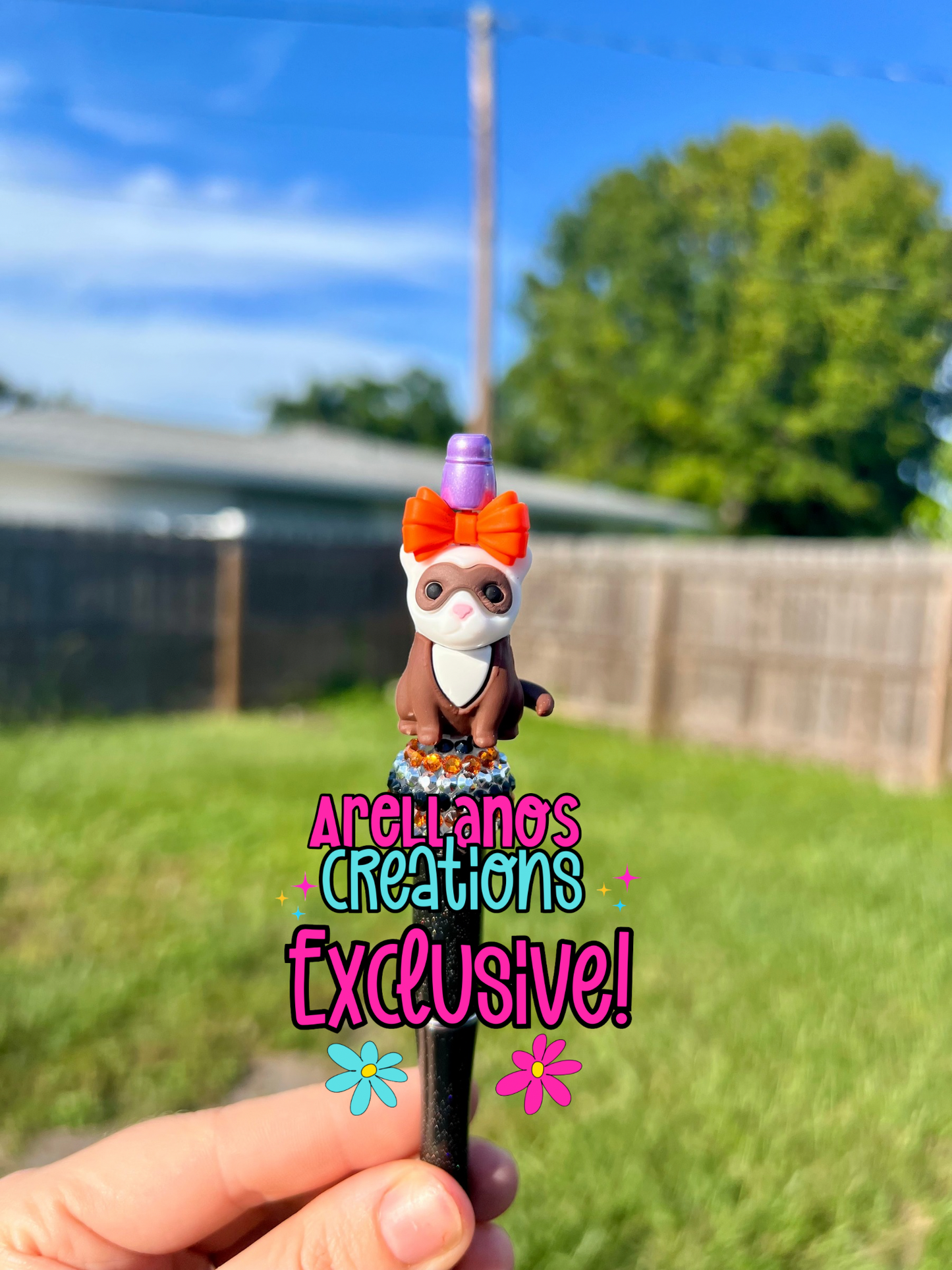 3D Phoebe the ferret EXCLUSIVE focal