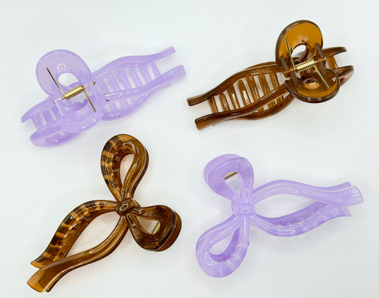Bow Hair Clip (1ct - selected at random)