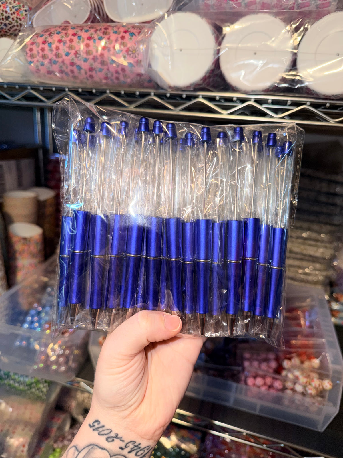 Solid color pens [pack of 50 per color]