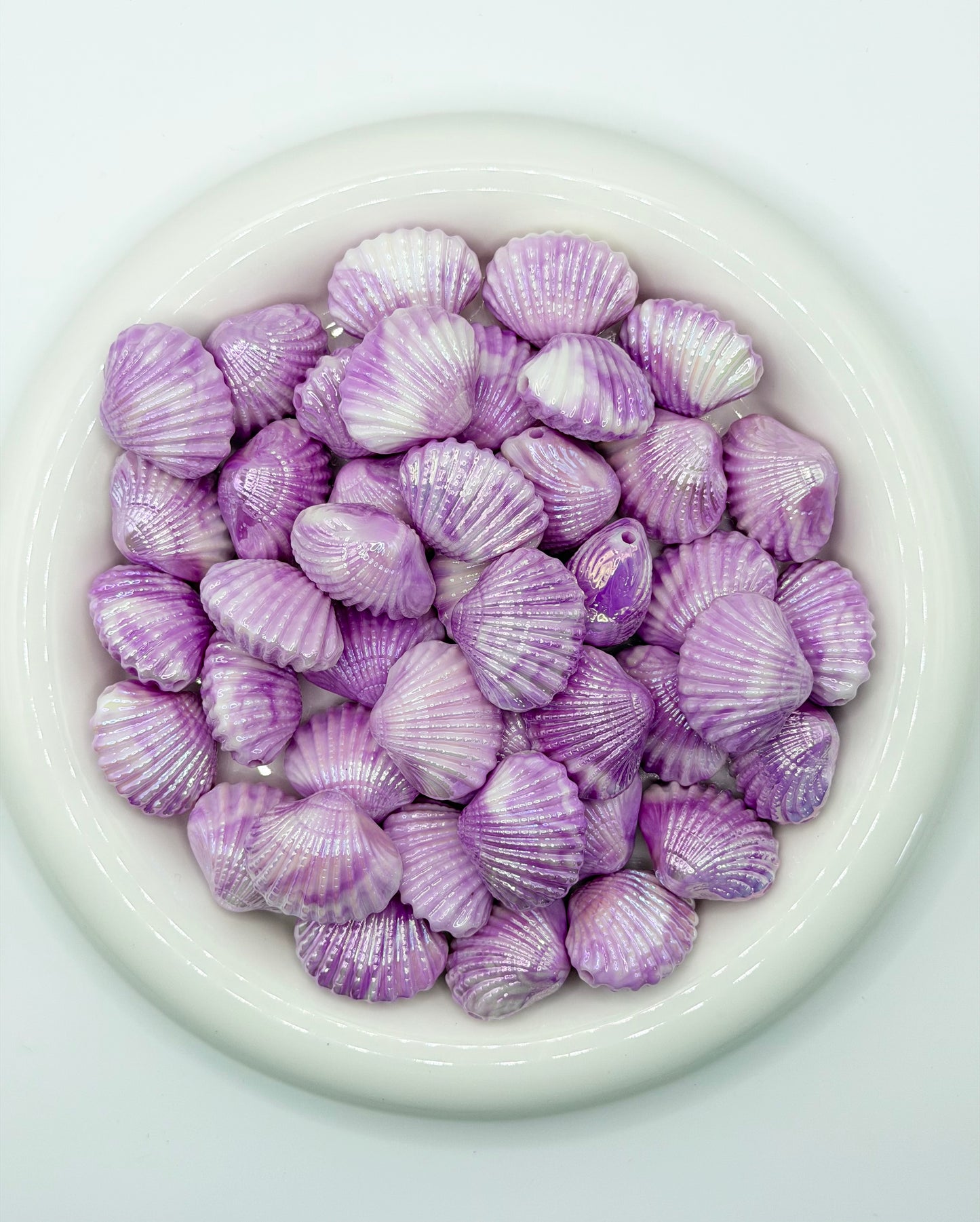 25mm Seashell Acrylic Beads (1PC)