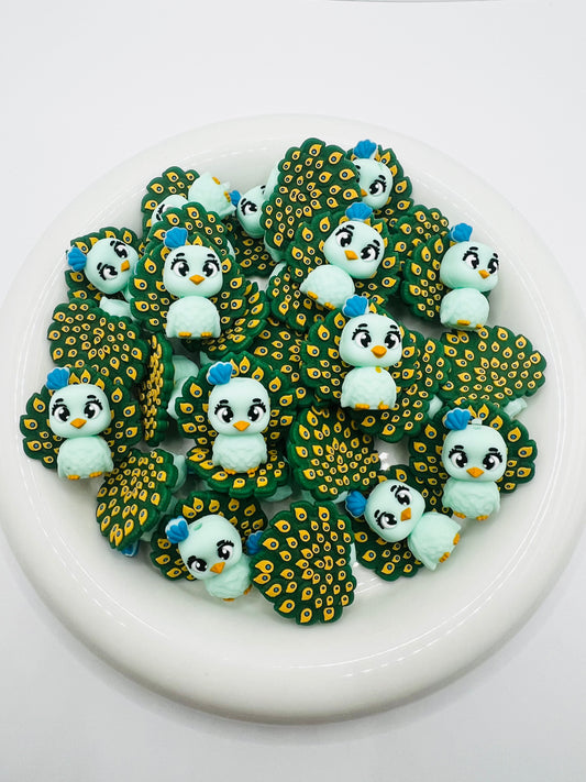 3D Penelope the peacock EXCLUSIVE focal